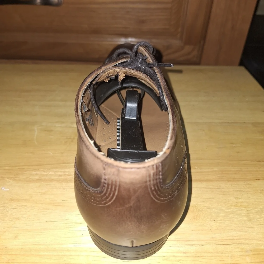Kenneth Cole Rich Brown Leather Derbys